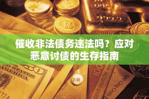 武汉催收非法债务违法吗？应对恶意讨债的生存指南