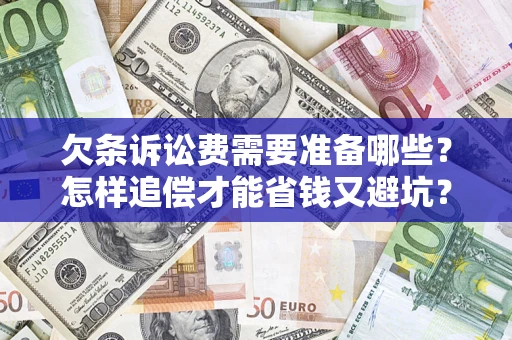 武汉欠条诉讼费需要准备哪些？怎样追偿才能省钱又避坑？