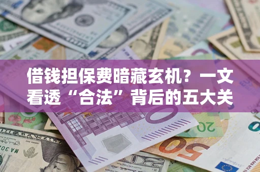 武汉借钱担保费暗藏玄机？一文看透“合法”背后的五大关键陷阱