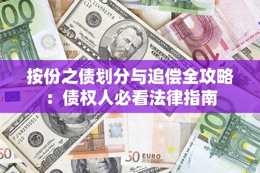 武汉按份之债划分与追偿全攻略：债权人必看法律指南