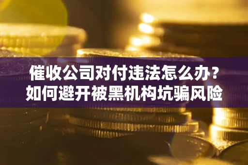 武汉催收公司对付违法怎么办？如何避开被黑机构坑骗风险